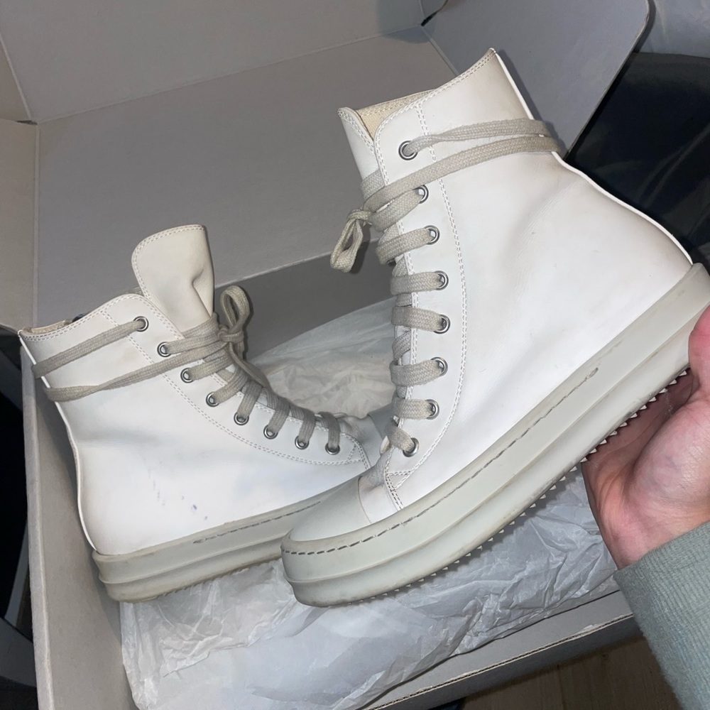 WHITE RICK OWENS DRKSHDW
